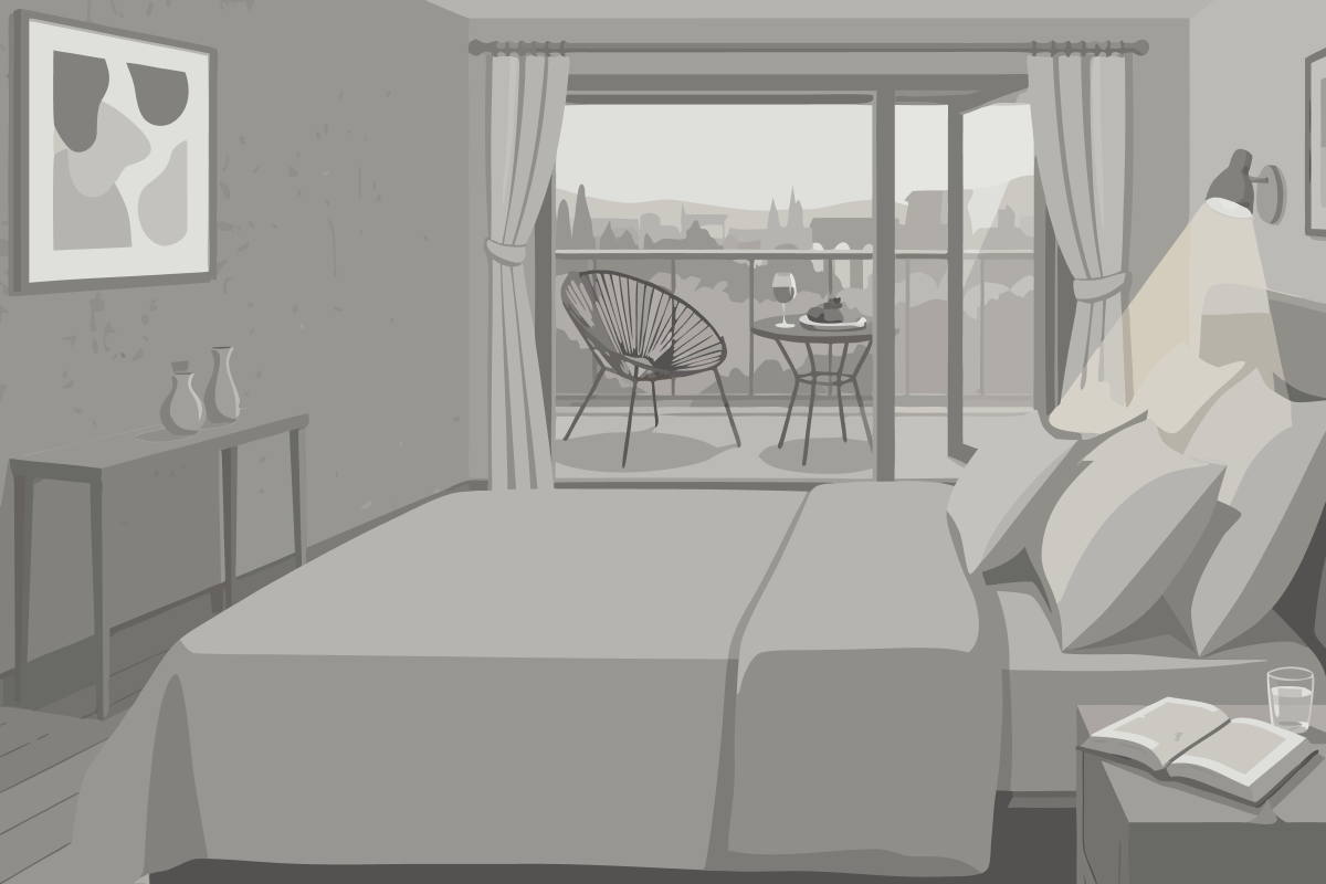 Quadruple Room with Sea View